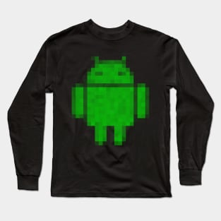 PixelatedDroid Long Sleeve T-Shirt